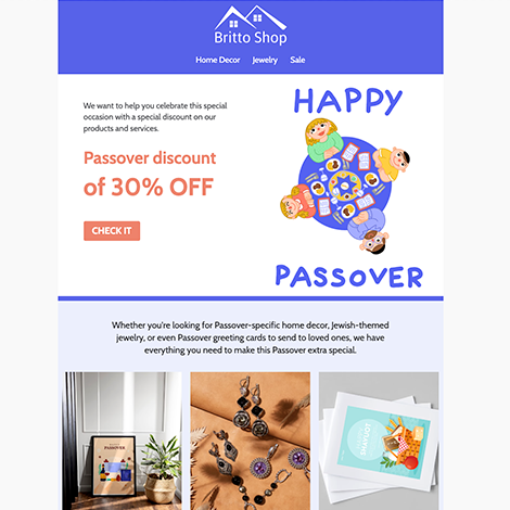 Passover Gift Store